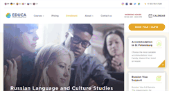 Desktop Screenshot of educalanguageschool.com